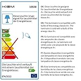 Bogenleuchte Bogenlampe SlimArc silver LED 18 W dimmbar weißer Marmorfuß - 9