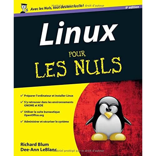 LINUX 9ED POUR LES NULS