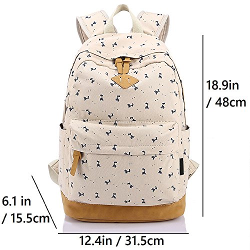 SymbolLife M  dchen Rucksack damen Teenager Schulrucksack Casual Daypack Reisetasche Sports Wandern Rucksack f  r Universit  t Outdoor Freizeit Rucks 