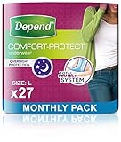 Depend Comfort Protect Incontinence Pants for Women, Large - 27 Pants