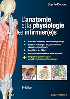 jaquette livre L'anatomie et la physiologie pour les infirmier(e)s