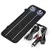 Produktbild 12V 4.5W Solarpanel Power Trickle Ladegerät Netzteil für Auto Boot (Farbe: schwarz)