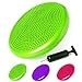 Price comparison product image Good Times – Ball Seat Cushion, Seat Cushion, Seat Ball Cushion Balance Cushion Orthopaedic Back Training The Round Air Cushion for Yoga and Fitness with Anti-Slip Design For Fits Multi Treatment Exercises, Relaxing Sitting and Training Muscle Groups, Green, 33cm