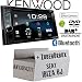 Produktbild Seat Ibiza 6J 2DIN Anthrazit Schwarz - Autoradio Radio Kenwood DDX4018DAB - 2DIN Bluetooth | DAB+ Digitalradio | DVD | USB | CD | MP3 - Einbauzubehör - Einbauset