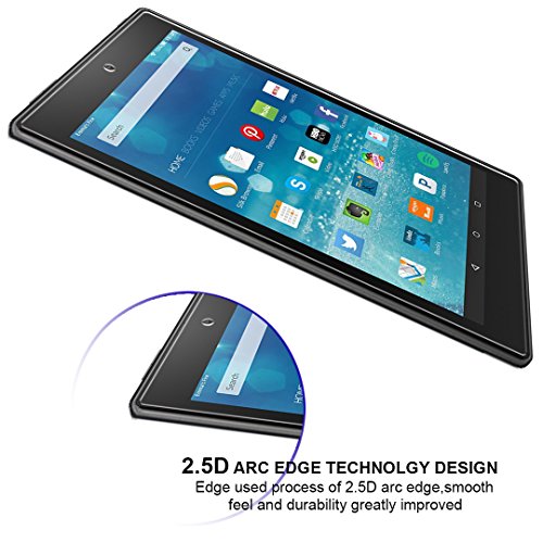 iVoler Schutzfolie Panzerglas Folie Displayschutzfolie für Neue Fire HD 8 [2017 Version] / Fire HD 8 [2016 Version] / Fire HD 8 [2015 Version] - 5