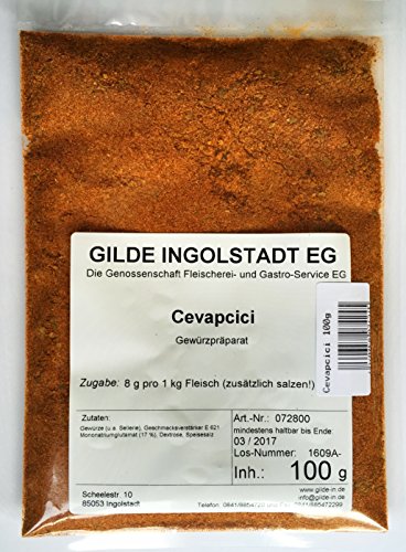 Set Cevapcici Presse + Cevapcici-Gewürzpräparat 100g - 3