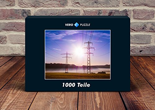 Preisvergleich Produktbild VERO PUZZLE 53116 Wissenschaft - Elektrizität, 1000 Teile in hochwertiger, cellophanierter Puzzle-Schachtel