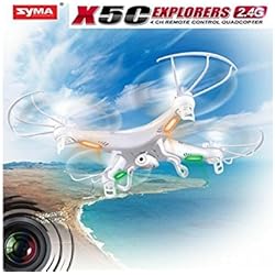 Syma x5 X5C-1 2.4 G HD Quadcopter RTF RC Helicóptero con cámara de 2.0 MP