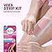 Veet Ready To Use Wax Strip Kit - Legs & Body 40-Count