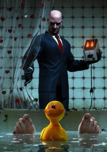 Preisvergleich Produktbild Hitman Blood Money Poster