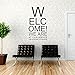 Produktbild Wall Quotes Vinyl Sticker Willkommen! Wir sind zu Ihren Diensten Wandtattoo Home Art Deco Office Shop Decor wasserdicht 57X102cm