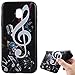 Produktbild Hülle für Samsung Galaxy J3 2017,Handyhülle für Samsung Galaxy J3 2017,Ultra Dünn Handyhülle,Leweiany 3D Kreativ Bunte Malerei Musik Note Painted Matt Prägung Muster Ultra Dünn Soft TPU Silikon Gummi Schutzhülle Kratzfeste und Scratch-Resistant Handytasche Schutz Handy Hülle Case Rückseite Handy Tasche Premium Shell Slim Etui Schale Bumper Case für Samsung Galaxy J3 2017 Anti-Scratch Schutzhülle