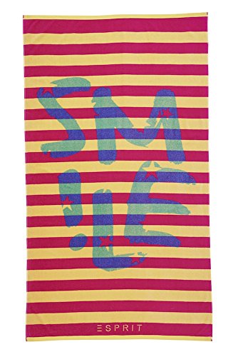 Preisvergleich Produktbild Esprit Strandlaken Smile / Pink / 100 x 180 cm