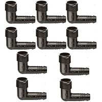 Rain Bird SBE-075 Winkelstück mit Außengewinde 3/4" für SPX Flex, 10 Stück, Gartenbewässerung