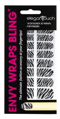 Elegant Touch Envy Bling Nail Wraps, Gone Wild