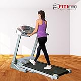 Fitifito 9000 Profi Laufband 7PS 22km/h mit LCD Bildschirm,...
