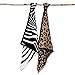Barefoot Dream 561 Barefoot in the Wild Receiving Blanket (Zebra)