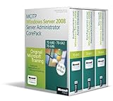 MCITP Windows Server 2008 Server Administrator CorePack - Original Microsoft Training für Examen 70-640, 70-642, 70-646 by 