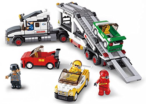 Preisvergleich Produktbild SLUBAN M38-B0339 - Fahrzeugtransporter, mehrfarbig