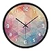 Produktbild FLYRCX Kreative moderne Schlafzimmer minimalistischen Persönlichkeit runden Quartz clock, A-12 Zoll