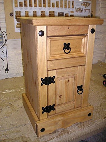 Mercers Furniture Corona schmal Topf Schrank, Holz, Kiefer - 