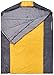 Produktbild 10T Doppel-Schlafsack SELAWIK DUO -5° 2 Personen XXXL Deckenschlafsack 215x150 Gelb Schwarz 150g/m²