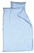 Taftan Checks Small/ Big Duvet Cover Set 100 x 135cm for Cot (Light Blue)