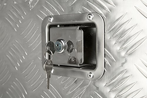 Aluminium Werkzeug Metallbox Alubox Alukiste Werkzeugkiste Werkzeugkasten Metallkiste Box Blechkiste ca.180 L Truckbox - 5