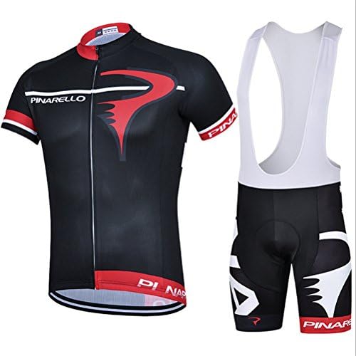 Cranese Cycling jersey male Female Sweat absorption Quick Dry Short sleeve Shorts Vest Set bicycle Cycling clothes Outdoor Clothes, 001, L