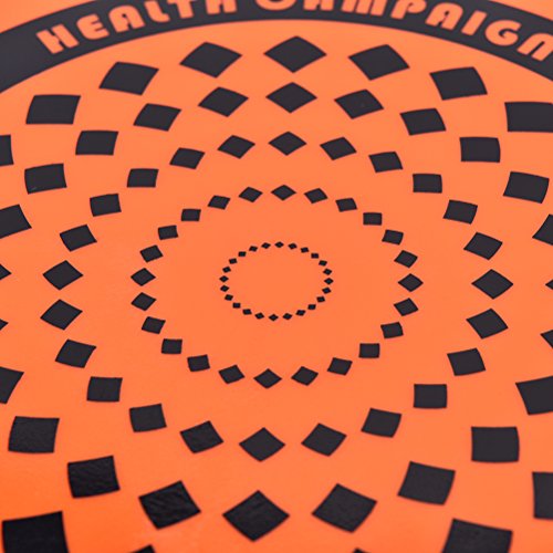 Pizies Ultimate Frisbee Sport Flying Disc Toy for Outdoor Play - Orange