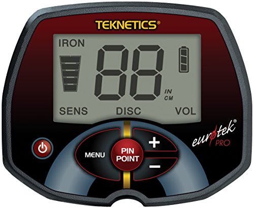 Teknetics EuroTek Pro Metal Detector with 11