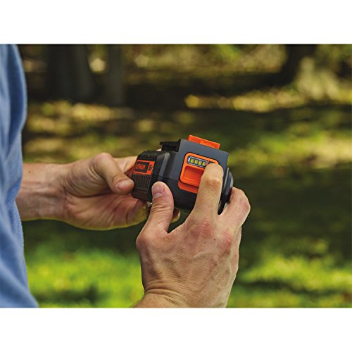 Black+Decker 36V Li-Ion Akku-Rasentrimmer Motorsense Rasenkantenschneider mit AFS Reflex, Akku und Ladegerät, 33cm Schnittbreite, STB3620L, schwarz orange - 9