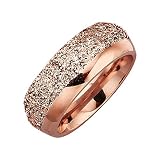 Jacques Lemans Damen Ring Edelstahl Glänzend rot 490070011