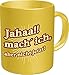 Produktbild Original RAHMENLOS® Kaffeebecher: Jahaa, mach ich aber nicht jetzt - Im Geschenkkarton 2616