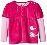 Eltern by Salt & Pepper Baby Girls E NB Sweat Birdie Nicki 2in1 Plain Crew Neck Long Sleeve Sweatshirt