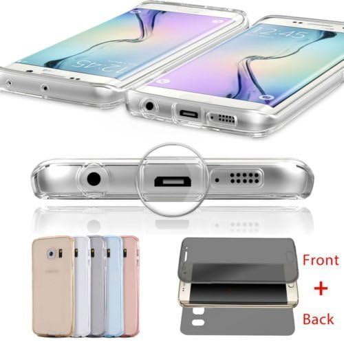 Ultra Slim Shockproof 360° Protective Front and Back Full Body Tpu Silicon Gel Case Cover by World Of Mobile®