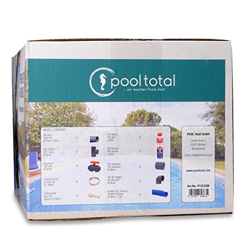 POOL Total Bypass-Set UNIVERSAL, Adapter für Pool-Heizung / Wärmepumpe / Pool Solar-Heizung - 3