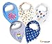 Tomtoucan Baby Bandana Bibs – Set of 5 Unisex Designs (Party Time)