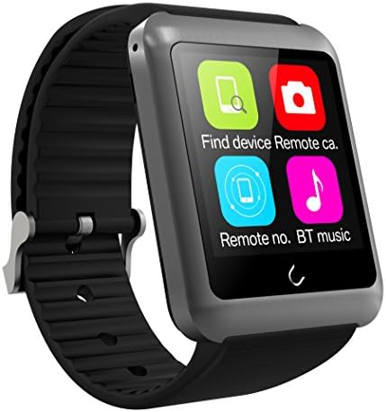 Quad Band Super-slim All-in-one 1.59" Touch Screen Smart Watch for Iphone Samsung S4/note 2/3 (Iron Gray Drawing)