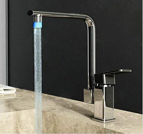 Preisvergleich Produktbild AllureHome Messing Wasserhahn Einhebel schwenkbaren Wasserhahn Küchenmixer