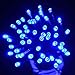 Produktbild Taschenlampe, ourmall Outdoor Solar Weihnachten Party Lampe Lichterkette 12 m MR100 LED, blau, 13*2.3*2.8cm