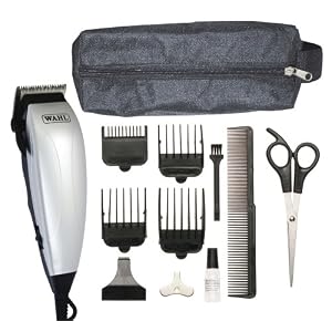 Wahl Adjustable Mains Hair Clipper Kit Silver/Black - Image 2