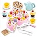 Arshiner Laugh & Learn Say Please Magical Tea Set Magical Rainbow Cake,54 pcs