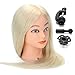 Neverland Training head Hairdressing Head Cosmetology Mannequin Head 10% Real Hair 60cm