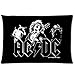 Price comparison product image Bedroom Decor AC DC Band Poster Pillowcase Rectangle Zippered Two Sides Design Printed 20x30 pillows Throw Pillow Cover Cushion Case Covers