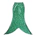 Arrowhunt Baby Girls 3 Pcs Princess Mermaid Tail Swimmable Costume Bikini Set Purple