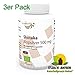 Produktbild 3er Pack Vita World Shiitake Pulver Bio Qualität 500mg 360 Kapseln Apotheken Herstellung