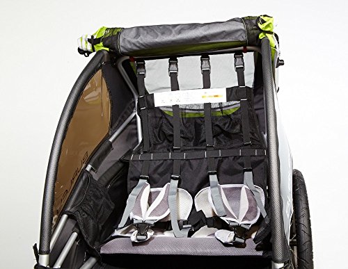 Burley Fahrrad Kinder Anhänger Wagen D`Lite Wasserabweisend Federung Kompakt 48 Liter, D`LITE Blau