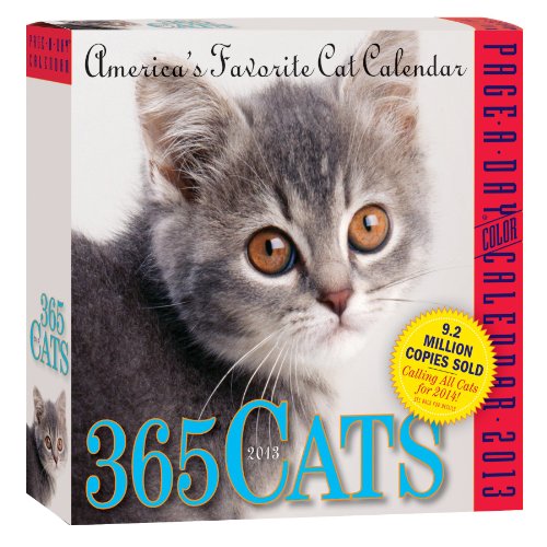 365 Cats Calendar 2013 livre