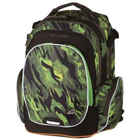 Preisvergleich Produktbild Walker Schulrucksack Campus green Wizzard 34 Liter Rucksack